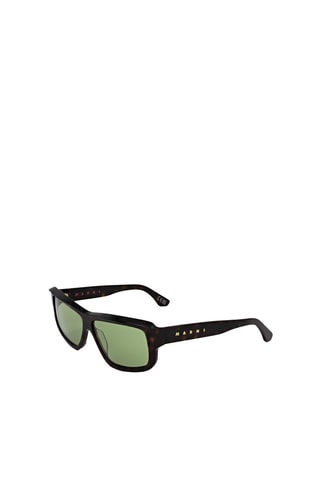 Lunettes de soleil homme - Catégorie 2 - Marni - Marron et vert