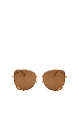 Lunettes de soleil femme - Catégorie 2 - Marc Jacobs Runway - Doré