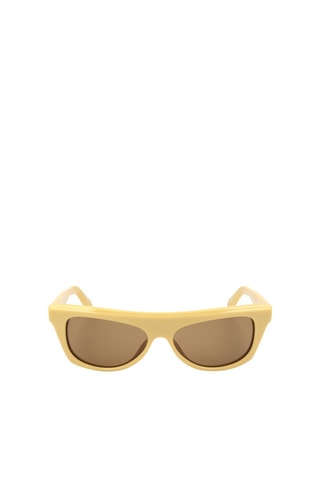 Gafas de sol mujer - Categoría 2 - Jacquemus - Amarillo y marrón