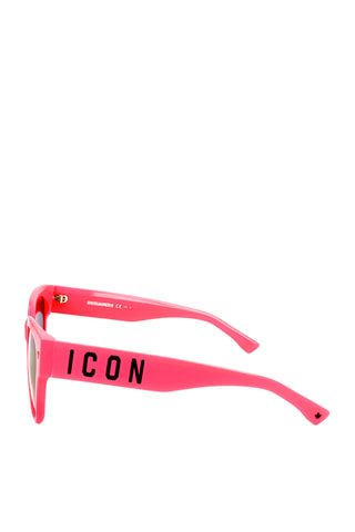 Lunettes de soleil femme - Verres effet miroir - Catégorie 3 - Rose