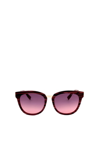 Lunettes de soleil femme - Catégorie 3 - Trussardi - Doré et marron