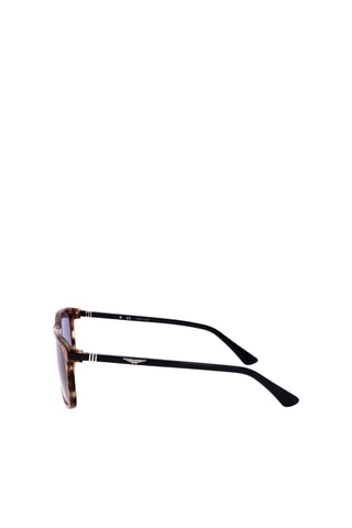 Lunettes de soleil homme - Catégorie 2 - Police - Bleu et marron