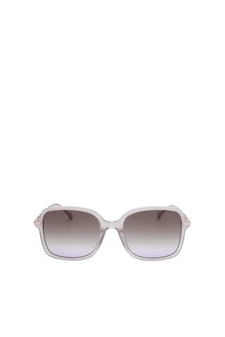 Lunettes de soleil femme - Catégorie 2 - Carolina Herrera - Beige et violet