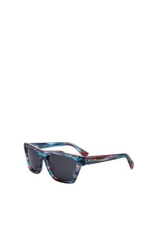 Lunettes de soleil femme - Catégorie 3 - Missoni - Noir, bleu et marron
