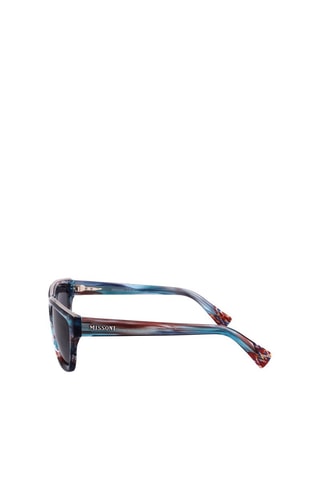 Lunettes de soleil femme - Catégorie 3 - Missoni - Noir, bleu et marron
