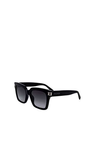 Lunettes de soleil femme - Catégorie 2 - Escada - Noir et doré