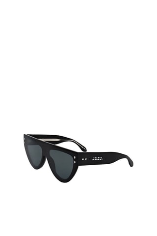 Lunettes de soleil femme - Catégorie 3 - Isabel Marant - Blanc, noir et gris