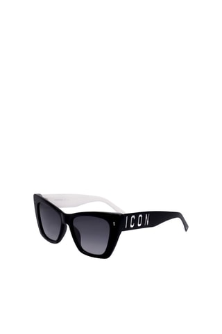 Lunettes de soleil femme - Catégorie 3 - Dsquared2 - Blanc, noir et gris