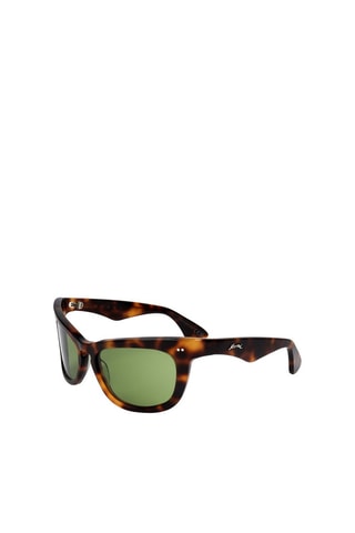 Lunettes de soleil homme - Catégorie 2 - Marni - Vert et marron