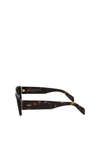 Lunettes de soleil femme - Catégorie 2 - Retrosuperfuture - Vert et marron