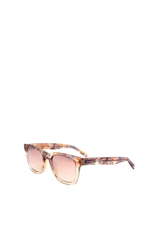 Lunettes de soleil femme - Catégorie 2 - Pucci - Bleu, orange et rose
