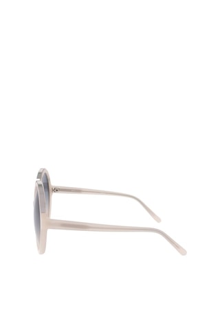 Lunettes de soleil femme - Catégorie 2 - No 21 by Linda Farrow - Beige et gris