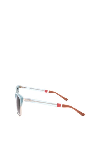 Lunettes de soleil homme - Catégorie 2 - Orlebar Brown by Linda Farrow - Bleu et marron