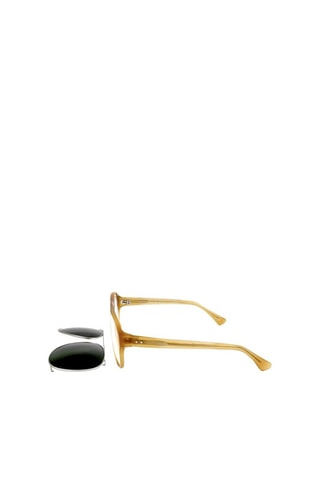 Lunettes de vue homme - Verres solaires amovibles - Catégorie 3 - Dries Van Noten by Linda Farrow - Argenté, marron et noir