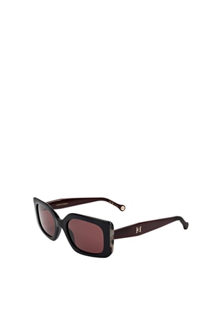 Lunettes de soleil femme - Catégorie 3 - Carolina Herrera - Noir, rose et rouge
