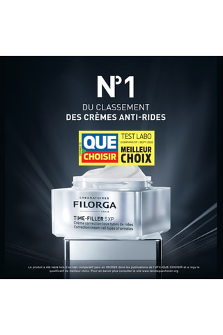Crème de jour anti-rides Time Filler 5XP - Peaux normales à sèches - 50 ml
