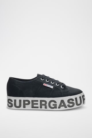 Platform Sneakers - Zwart