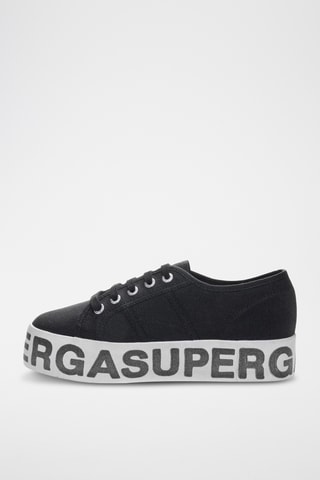 Platform Sneakers - Zwart