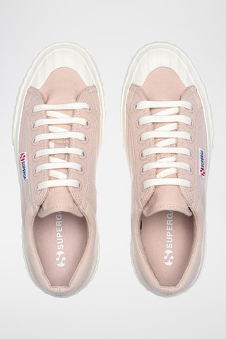 Sapatilhas com plataforma 2631-STRIPE PLATFORM - Rosa