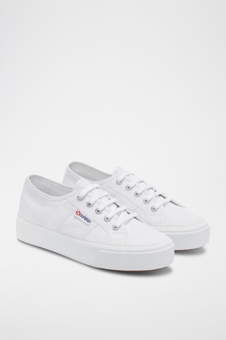 Platform Sneakers - Wit