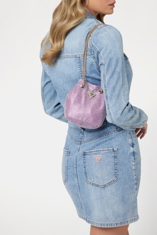 Sac seau Lua - Mauve - Guess