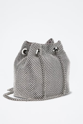 Sac seau Lua - Argenté - Guess