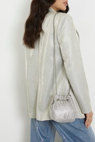 Sac seau Lua - Argenté - Guess