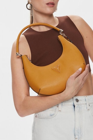 Borsa a spalla Gizele - Senape