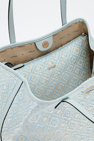 Sac porté épaule et pochette Vikky II - Ciel - Guess