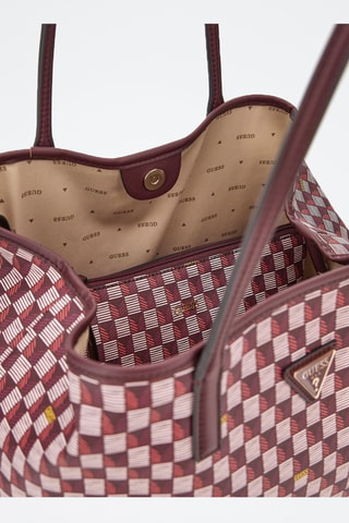 Sac porté épaule Wave - Bordeaux - Guess