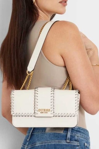 Sac porté épaule Libera - Beige - Guess