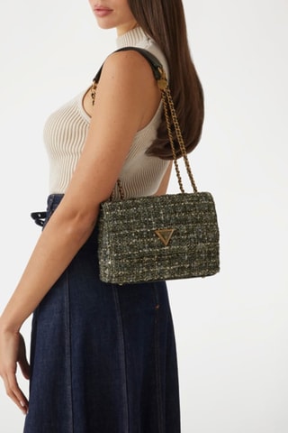 Sac porté épaule Giully - Kaki - Guess