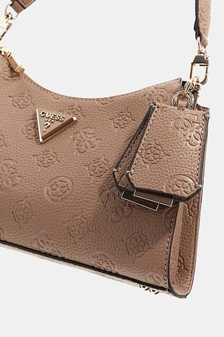 Sac porté épaule Cresidia II - Taupe - Guess