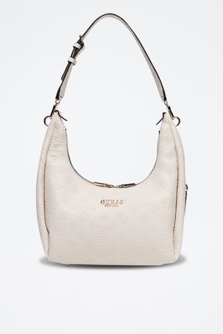 Sac porté épaule Phoebe - Ecru - Guess