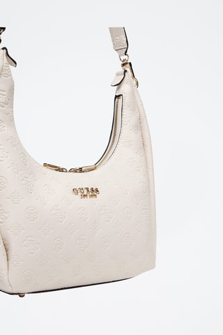 Sac porté épaule Phoebe - Ecru - Guess