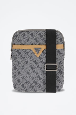 Sac bandoulière Vezzola - Gris clair - Guess