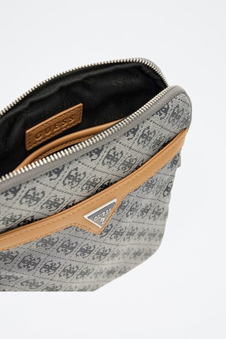 Sac bandoulière Vezzola - Gris clair - Guess