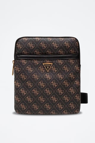 Sac bandoulière Vezzola - Marron foncé - Guess