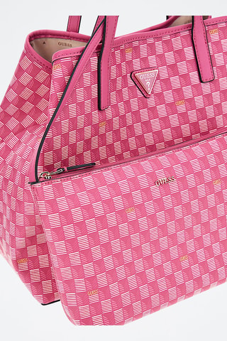 Cabas et pochette Vikky II - Fuchsia