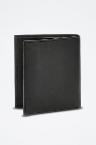 Portefeuille en cuir Firenze - Noir - Guess