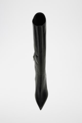 Bottes en cuir Sleigh - Noir - Guess