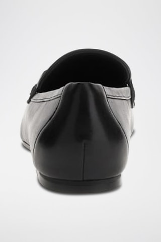Mocassins en cuir de mouton Isaac - Noir