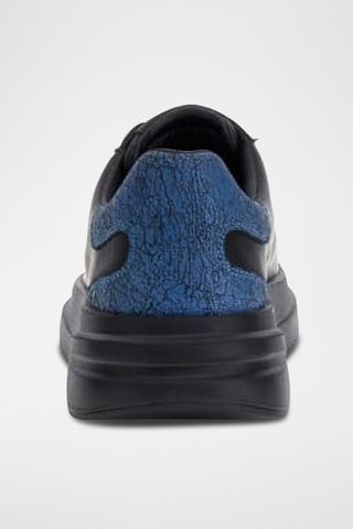 Baskets en cuir de veau Elba - Noir - Guess
