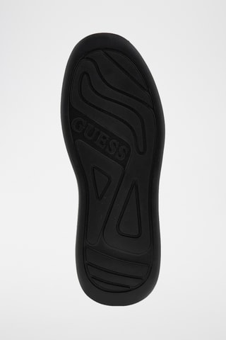 Baskets en cuir de veau Elba - Noir - Guess