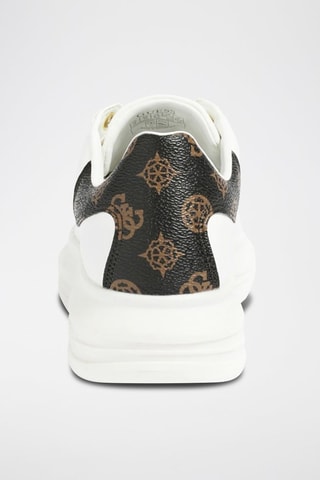 Baskets en cuir - Blanc et noir