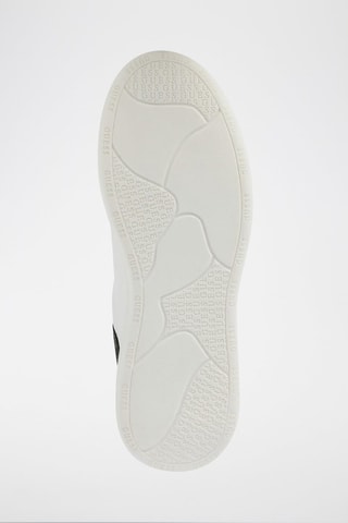 Baskets en cuir - Blanc et noir