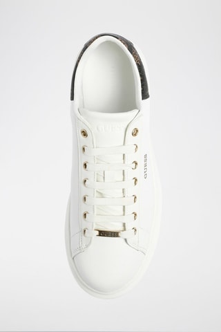 Baskets en cuir - Blanc et noir