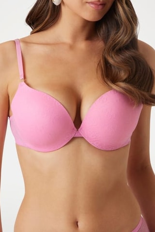 Reggiseno push-up Nora - Rosa cipria