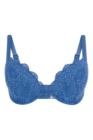 Soutien-gorge push-up Belle - Bleu cobalt