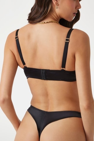 Soutien-gorge push-up Tina - Marron